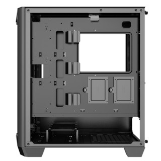 Great Wall 长城 隐刃H513黑色电脑机箱（E-ATX主板/360水冷位/玻璃侧透/金属面板/8风扇位/4090显卡）