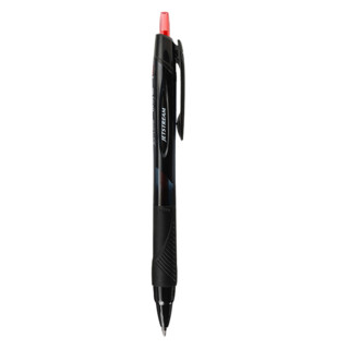 uni 三菱铅笔 三菱（uni）JETSTREAM系列按动原子笔SXN-150 顺滑学生办公考试用圆珠笔0.7mm 黑杆红芯 5支装