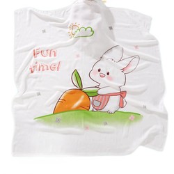 Kissbaby 婴儿毛毯 萝卜兔+甜甜鼠