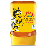 CAPILANO 康蜜乐CAPILANO澳大利亚进口天然无添加儿童轻甜蜂蜜倒立装340g