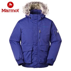 Marmot 土拨鼠 秋冬户外700蓬鹅绒羽绒服派克大衣