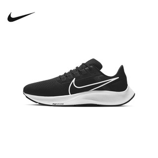 NIKE 耐克 Air Zoom Pegasus 38 男子跑鞋 CW7356-002 黑白色 42.5