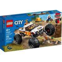LEGO 乐高 City城市系列 60387 4x4 越野车大冒险