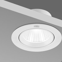 雷士照明 ESTLS1453 LED射灯 5W 暖白光 漆白