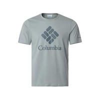 Columbia 哥伦比亚 男子运动T恤 AE9942-350 绿色 XL