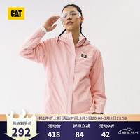 CAT 卡特彼勒 卡特棉服女夹克外套淡粉色 XL