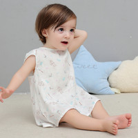 贝吻 宝宝连衣裙夏季薄款儿童裙子洋气透气女背心公主裙B5008