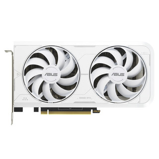 ASUS 华硕 DUAL-RTX3060TI-8GD6X-WHITE系列电竞游戏专业独立显卡