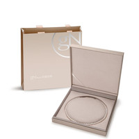 gN pearl 京润珍珠 3131016000540 纯珍925银珍珠项链 40cm 香槟礼盒装