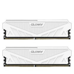 GLOWAY 光威 16GB(8Gx2)套装 DDR4 3200 台式机内存条 天策系列-皓月白