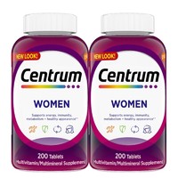 Centrum 善存 海外 进口善存 成人女士复合维生素多维片200粒/瓶*2