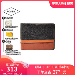 FOSSIL SML1434016 短款牛皮钱包