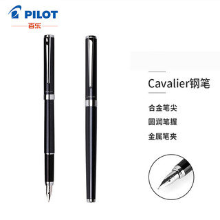 PILOT 百乐 钢笔 FCAN-3SR-BF 黑色 M尖 单支装