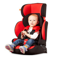 PLUS会员：gb 好孩子 儿童安全座椅 【经典款6系高速】红黑色CS619