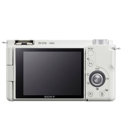 SONY 索尼 ZV-E10L 数码相机 Vlog微单 APS-C画幅拍摄美颜 ZV-E10L白色 日本直邮