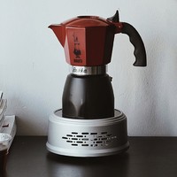 Bialetti 比乐蒂 摩卡壶 手冲滴滤壶 红色 2杯份 双阀款