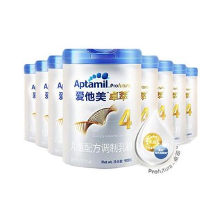 Aptamil 爱他美 卓萃爱他美儿童奶粉4段900g*8罐