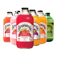 BUNDABERG 宾得宝 澳洲百香果姜汁青柠网红果汁饮料进口混装气泡水多口味 6瓶