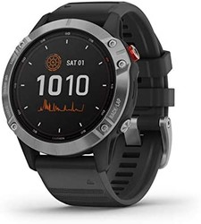 GARMIN 佳明 fenix 6 Solar，GPS 手表，Silber/Schwarz