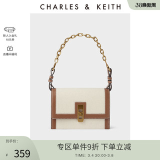 CHARLES&KEITH春季女包CK2-50270644女士小方包追光系列腋下包