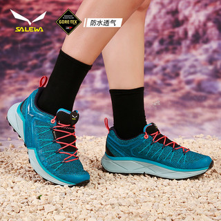 SALEWA 沙乐华 越野跑鞋女户外跑步鞋运动鞋GORE-TEX防水透气登山鞋