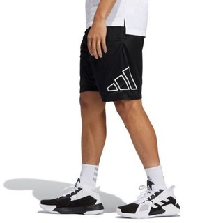 adidas 阿迪达斯 BIG LOGO SHORT 男子运动短裤 GT3018 黑色 XL