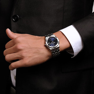 艾美 皇家橡树瑞士手表时尚石英男表多功能日历男士手表