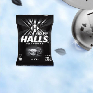 HALLS 荷氏 午夜风暴糖 薄荷味 28g