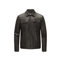 navigare 纳维凯尔 男士皮夹克 1136702021979 棕色 M