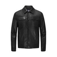 navigare 纳维凯尔 男士皮夹克 1136702021979 黑色 L