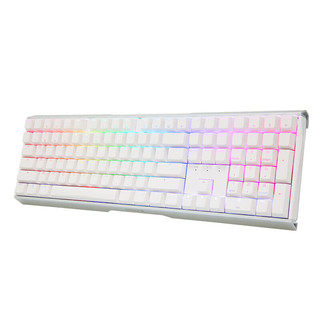 CHERRY 樱桃MX3.0S无线机械键盘三模蓝牙2.4g办公电竞游戏键盘全尺寸配列 三模 白色RGB 红轴