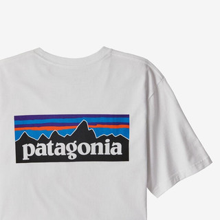 Patagonia 巴塔哥尼亚 P-6 男子户外T恤 38504 白色 XL