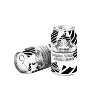 临期品：Zebra Craft 斑马精酿 比利时小麦 白啤酒 330ml×24罐装 整箱