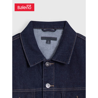 班尼路（Baleno）春秋款可收纳轻薄款风衣男潮流时尚几何印花短款青少年运动上衣连 88907543-04D XL