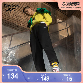 Reebok 锐步 男子运动长裤 FK2671 黑色 S