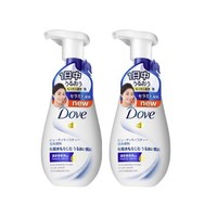 Dove 多芬 氨基酸洗面奶160ml*2 洁面慕斯温和清洁水嫩补水保湿