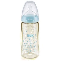 PLUS会员：NUK 婴儿宽口径奶瓶 300ml