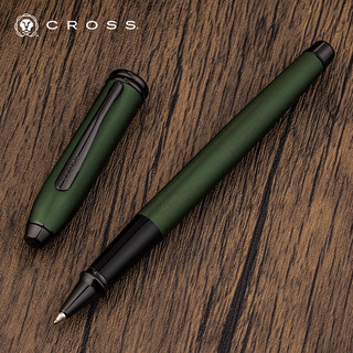 CROSS 高仕 涛声系列 拔帽宝珠笔 绿色滚花 0.5mm 单支装