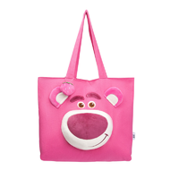 抖音超值购：POTDEMIEL 迪士尼粉红草莓熊立体帆布单肩包玩具总动员潮流女生包包