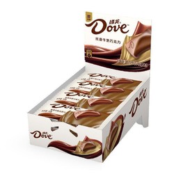Dove 德芙 丝滑牛奶巧克力排块224g*1盒