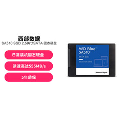 Western Digital 西部數據 藍盤Blue SSD 2.5英寸SATA 3.0固態硬盤