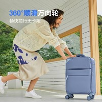 NINETYGO 90分 20寸拉杆箱男女学生大容量轻便行李箱时尚万向轮旅行箱