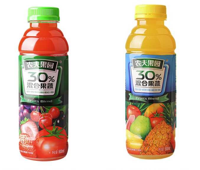 农夫果园 30%混合果汁饮料 桃子+苹果+芭乐+草莓+树莓 1.25L*6瓶