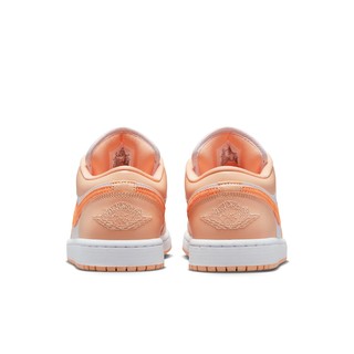 AIR JORDAN 正代系列 Air Jordan 1 Low 女子篮球鞋 DC0774-801 落日雾黄/亮橘/白色 35.5