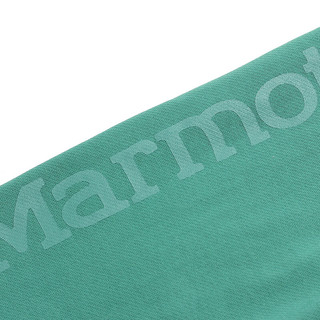 土拨鼠（Marmot）春季男圆领卫衣户外透气保暖纯色上衣外套 曜石黑001 XL 欧码偏大