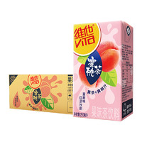 88VIP：ViTa 维他 蜜桃茶果味茶饮料250ml×24