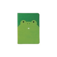 Daycraft 德格夫 动物趣脸系列 A6横线笔记本 绿色青蛙 单本装
