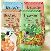 88VIP：BioJunior 碧欧奇 宝宝蔬菜面 200g*4 蜗牛+蝴蝶+太空+圆圈