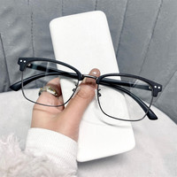 Erilles 仿木纹男女眉毛眼镜框+ 161非球面镜片