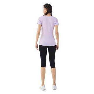 DECATHLON 迪卡侬 FTS 100 女子运动T恤 8563383 鸢尾紫 L/XL